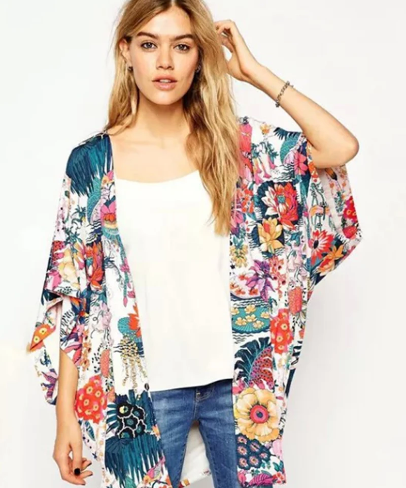 Kimono blusa feminina Clearance
