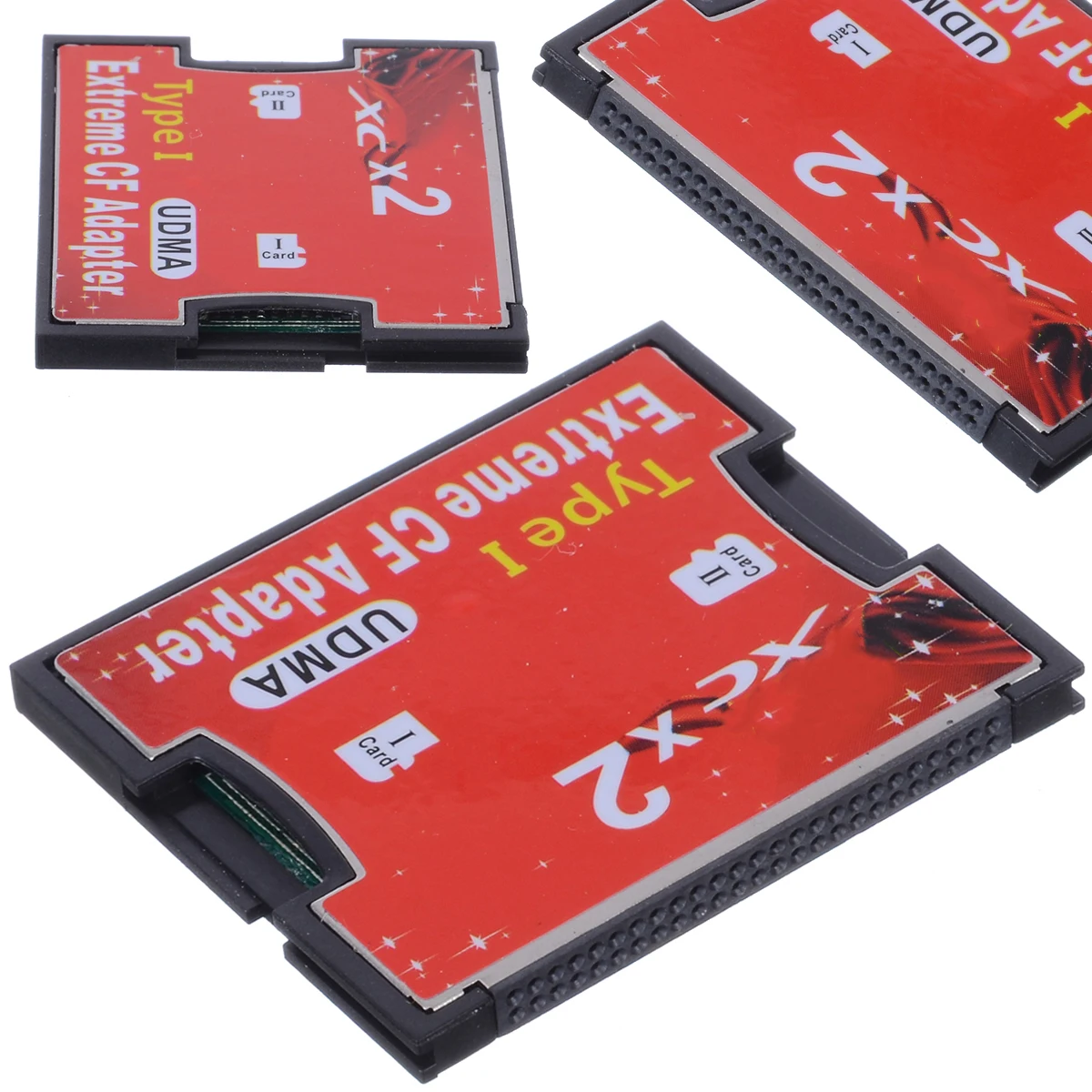 Для Windows/Mac OS/Linux 1 шт. двойной Micro SD SDHC TF для CF кард-ридер MicroSD для экстремально компактной вспышки тип I конвертер