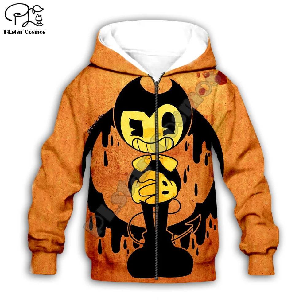 Ceny Dzieci tkaniny Anime Bendy Cartoon odzież dziecięca 3d bluzy chłopiec bluza kreskówka gorący film pant style 4