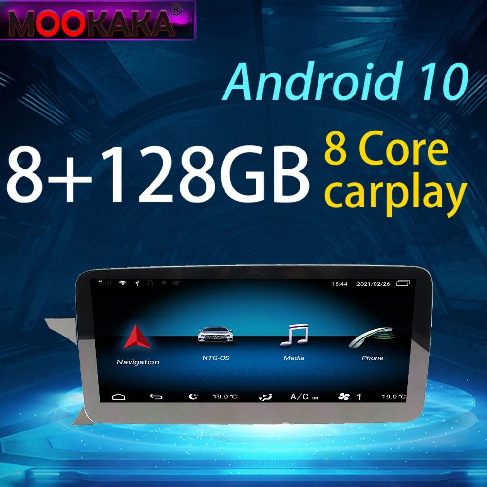 

For Mecerdes Benz C-W204 2011-2014 Car Player GPS Navigation 128GB Android Auto Radio Stereo Head Unit Audio Recorder