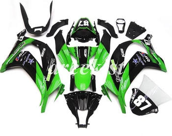 

New ABS Full Fairings Kit Fit For Kawasaki Ninja ZX-10R 2011 2012 2013 2014 2015 10R 11 12 13 14 15 bodywork set Green black