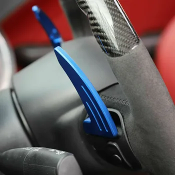 

Extension Steering Wheel Decoration Blue Aluminum Alloy Parts Accessories