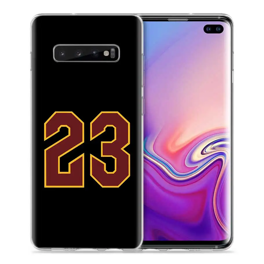 Баскетбол 23 24 чехол для samsung Galaxy S10 5G S10e S8 S9 S7 Note 8, 9, 10, J4 J6 плюс J5 J8 J3 силиконовый чехол для телефона - Цвет: 06