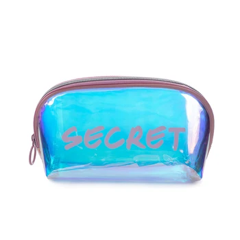 

Laser Deisgn Transparent Travel Bag Female Waterproof Jelly Bag TPU Cosmetic Bag For Female Makeup Bag Waterproof Wash Bag