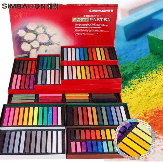 Pastels Chalks Sticks Crayons, Non Toxic Chalk