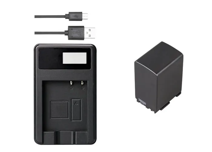 BP-827 BP827 BP-819 BP-807 BP-809 BP-808 Батарея+ USB Зарядное устройство для Canon фотокамера VIXIA HF S21, XA10 HF100E HG20 HG21 HF11 HG30 HFS10 HFS100