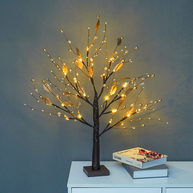 Tree Lights Led Christmas Day Party Decoration Creative Landscape Luminous Tree Indoor Girl Room Home Decoration Lights