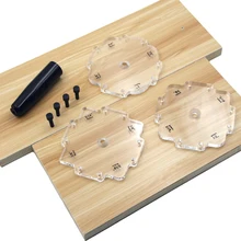 3pcs Wood Router Radius Templates For Routing Accurate Rounded Corners Panel Corner Radius Router Table Bit Jig Arc Locator