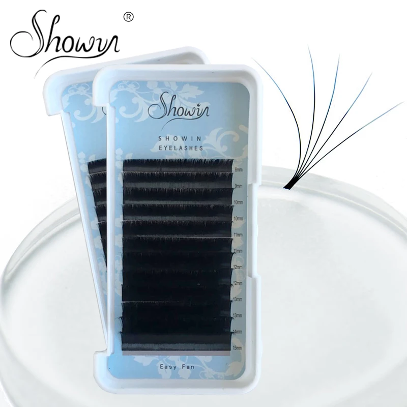 

Volume Easy Fanning Eyelash Eyelash Extension Auto Fans Eyelash Faux Mink Eyelashes Automatic Flowering Lashes Self-making Fan