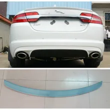 Высокое качество ABS краски автомобиля задний багажник спойлер крыло подходит для Jaguar XF 2012 2013