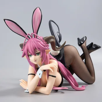 

FREEing Lucifer Asmodeus Soft Anime Figure Toys Bunny Girl PVC Action Figue Sexy girls Adult Collectible Model Doll
