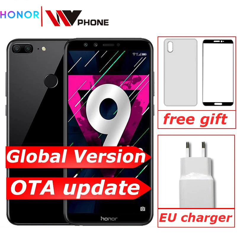 Глобальная версия Honor 9 Lite 3G 32G 5 65 &quotOcta Core 2160*1080P мобильный телефон 4 * камеры 3000 мАч