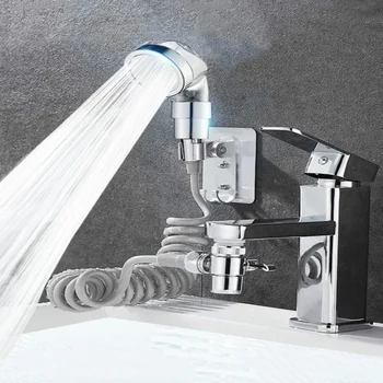 

Household Shower System Faucet External Telescopic Shower Set Bathroom Accessories Faucet External Telescopic Shower Set