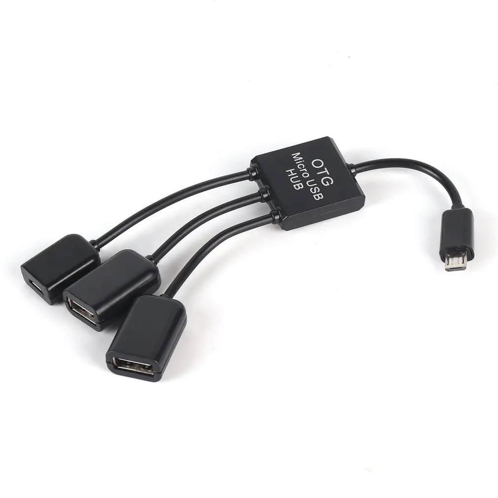 OTG 3/4 порт Micro USB силовой зарядный концентратор кабель сплиттер разъем адаптер для