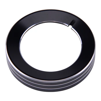

Aluminium Alloy Headlight Lamp Switch Ring Button Circle Adjust Knob Trim Cover fit for Ford F150 2015 2016 2017