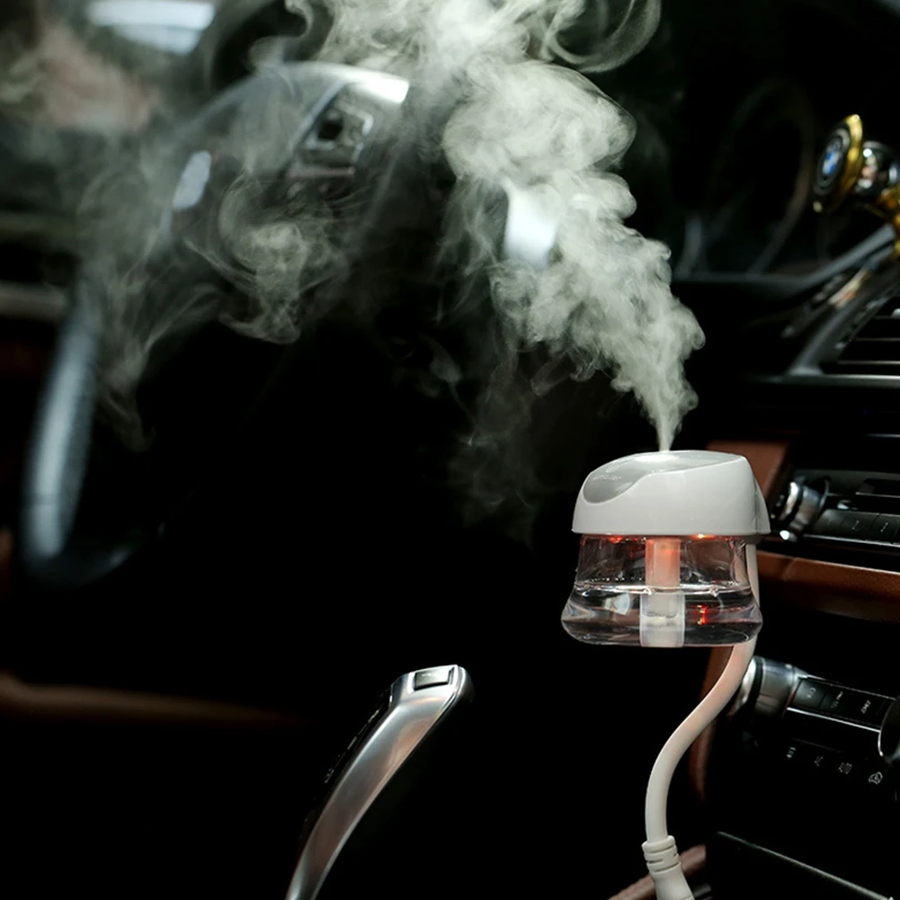 USB офисный мини диффузор увлажнитель автомобиля очиститель воздуха для ароматерапии Электрический домашний светодиодный аксессуар свежее эфирное масло портативный