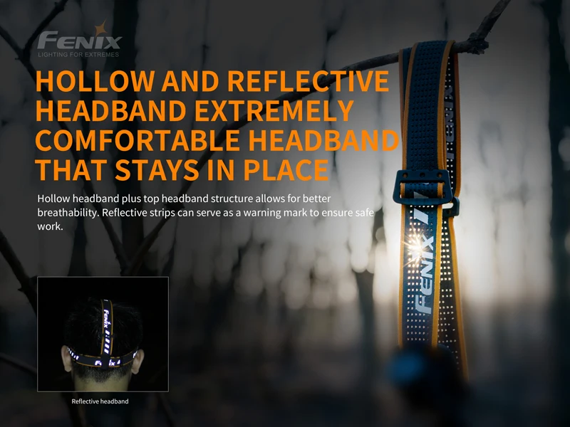 Многофункциональный перезаряжаемый Налобный фонарик Fenix HM61R с магнитной зарядкой от usb с аккумулятором 3500 мАч