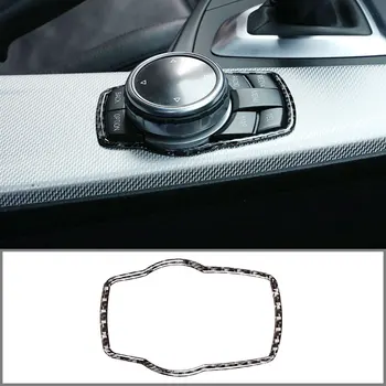 

For BMW 3 4 Series 2005-2012 Headlight Switch Frame Real Carbon Fiber (Soft) Car Interior Modification Parts