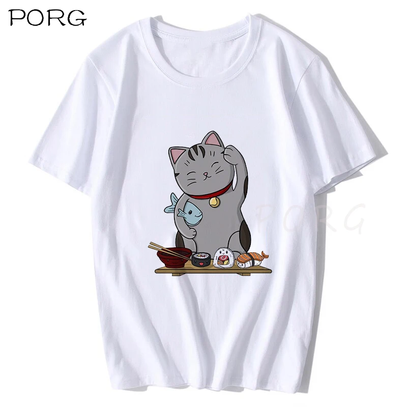 Neko Ramen Japanese Cat Vintage Tee