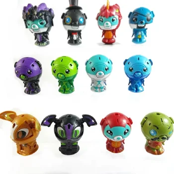 Bakuganes Aquos Cubbo, 변형 생물 저장 가능, 6 세 이상 어린이용, 다양한 색상, 2 인치 높이