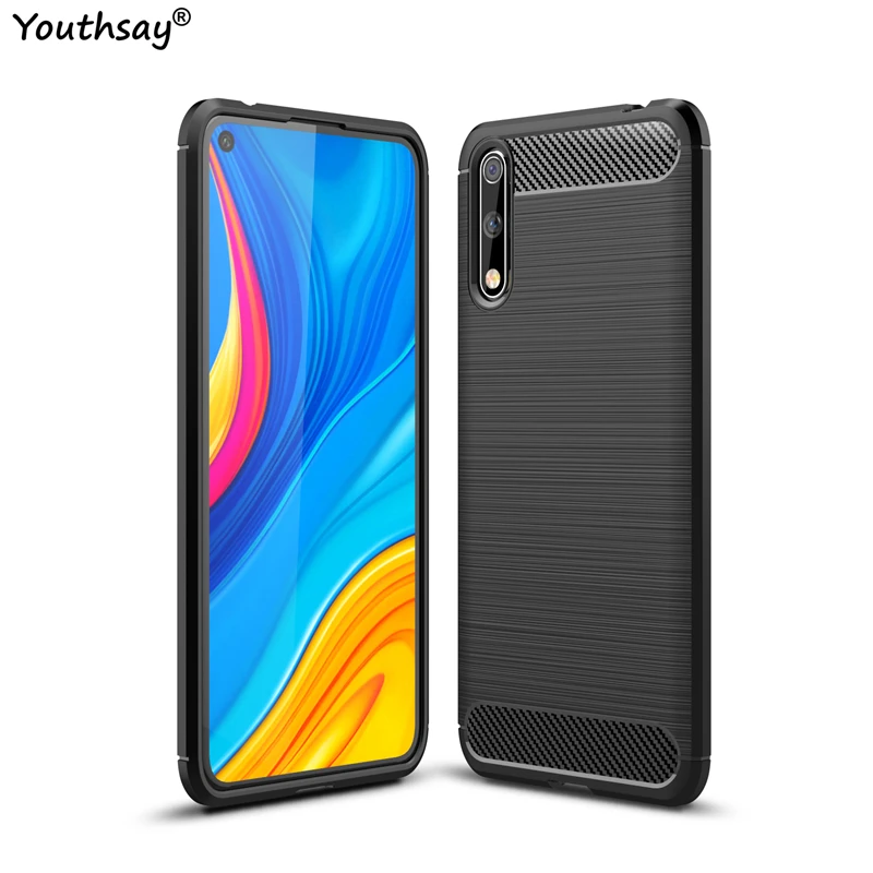 Чехол для Huawei Enjoy 10s деловые мягкие чехлы чехол из ТПУ резиновый защитный телефона