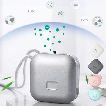 

Mini Wearable Negative Iron Freshener USB Charging