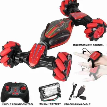 

Remote Control Stunt Car Gesture Induction Twisting Off-Road Vehicle Light Music Drift Dancing Side Driving RC Toys for Children