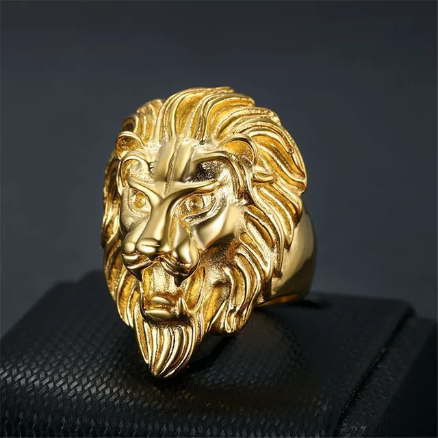 Bague lion gitan