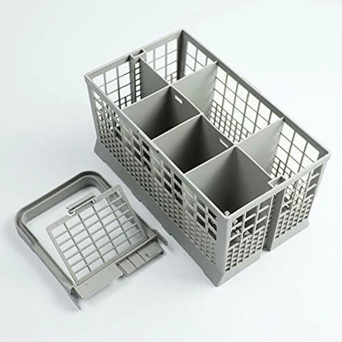Cesta Universal de Talheres para Máquina de Lavar Louça Peça Sobressalente para Cozinha Cesta de Substituição para Caixa de Acessórios 6 Racks e suportes