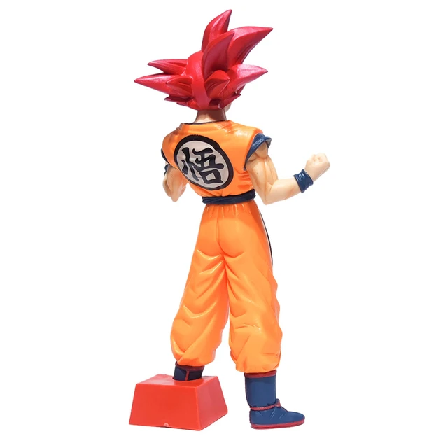 Dragon Ball Z Action Figure, SHF Vermelho Super Saiyajin Deus Goku Vermelho  Conjunto, Brinquedo Modelo Móvel - AliExpress