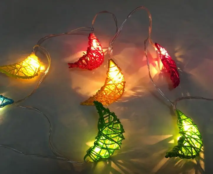 

1.5m 10 led LED moon string light decoration holiday coloured light battery box