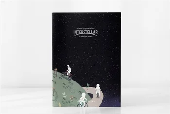 

2Pcs Interstellar Coil Book B5 Notebook Creative Notebook Students Learn Stationery