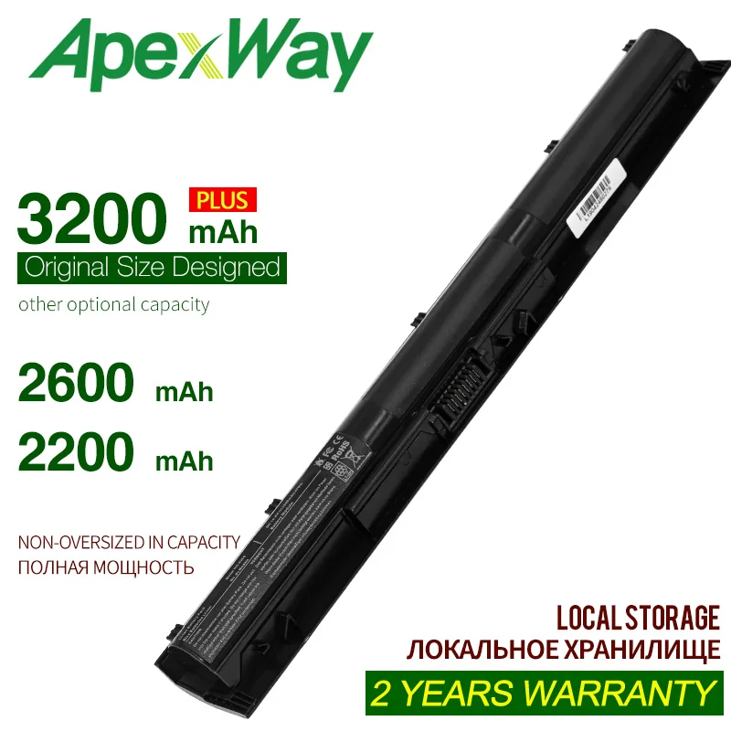 

ApexWay Laptop Battery KI04 HSTNN-DB6T 800010-421 HSTNN-LB6S 800049-001 For HP Pavilion 14 15 17 17-g000 17-g099
