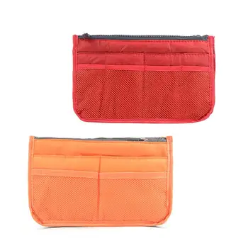 

Korean Simple Portable Double Zipper Cosmetic Bag Multi-Function Toiletries Storage Bag Finishing Storage Bag