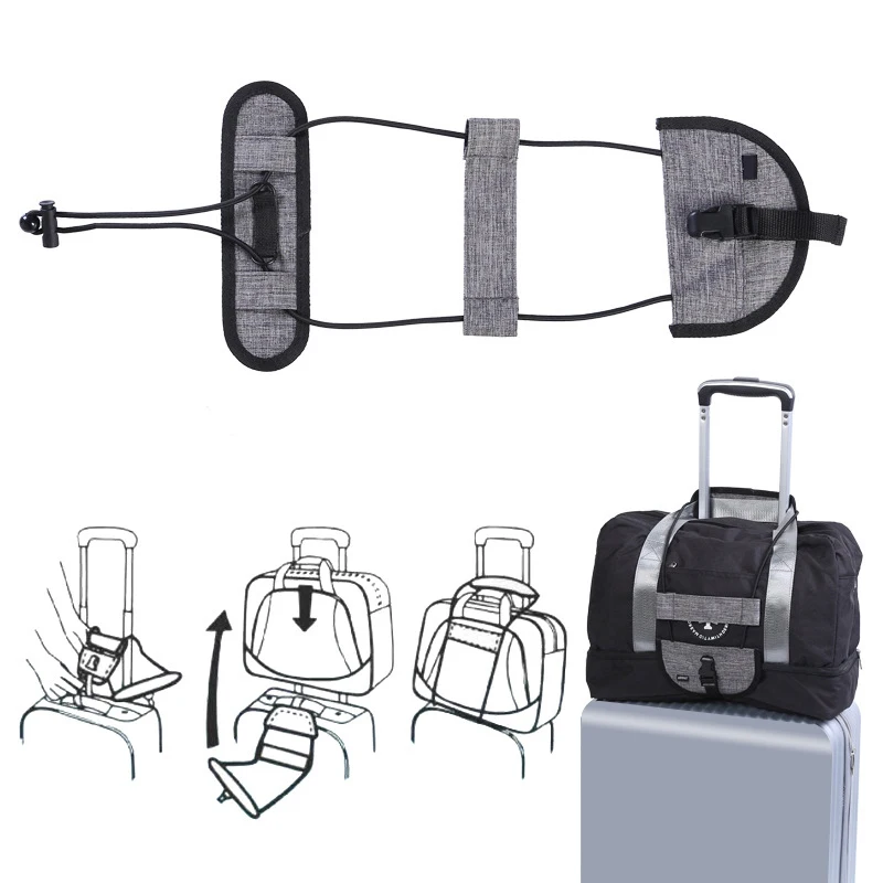 Эластичный веревочный багажный ремень для чемоданов регулируемый удобный мужской аксессуар для путешествий Чехол Органайзер для ремней поставки
