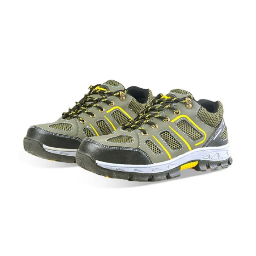 

Labor Safety Shoes for Men's Ladle Head: Smash-proof, Puncture-proof, Comfortable, Wearable, Air-permeable, Portable Safety Shoe