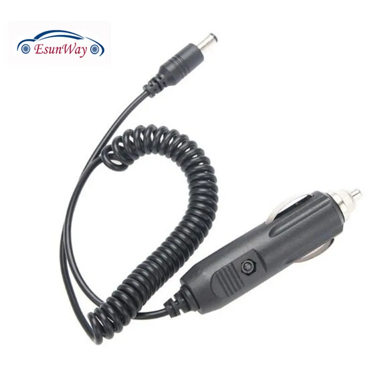 Автомобильное радио зарядное устройство кабель двухсторонний Walkie Talkie адаптер UV