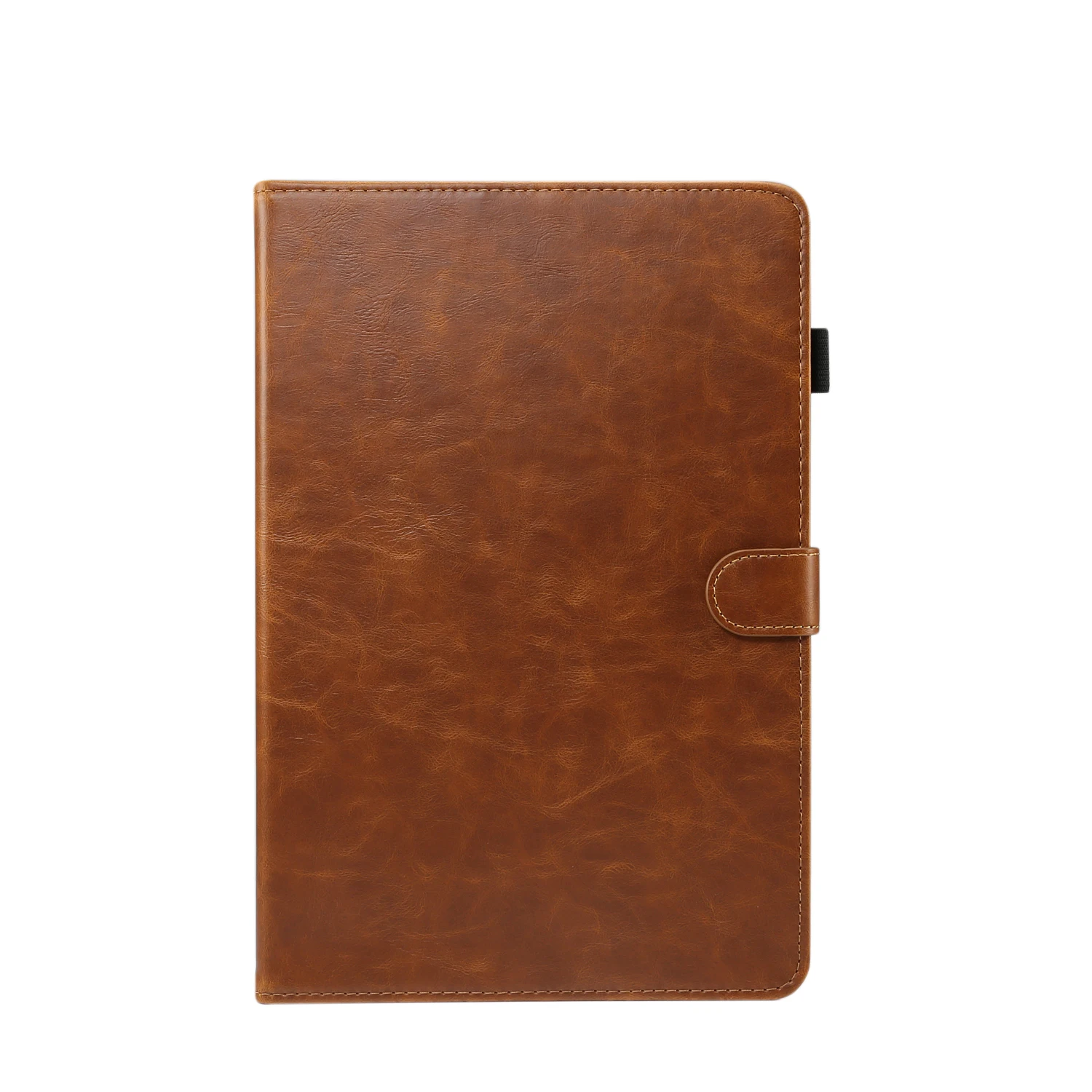 brown Tab S6T860 чехол для Samsung Galaxy Tab S6 10,5 SM-T860 SM-T86510." Роскошный чехол из искусственной кожи с подставкой кошелек чехол+ ручка - Цвет: brown