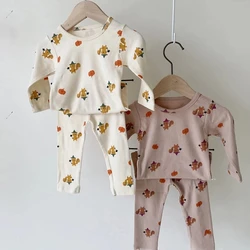 Pyjama pour nouveau né fille et garçon, ensemble 2 pièces, vêtements spéciaux, vêtements de nuit, printemps, 2022 