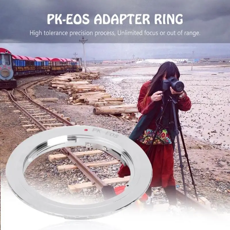 PK-EOS переходное кольцо Pentax K для выбора EOS EF-S крепление APS-C Крепление камеры Адаптер Точная Фокусировка Комплексная быстрая