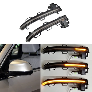 

2 pieces LED Side Mirror Rearview Indicator Repeater Light For BMW X4 X5 X7 G02 G05 G07 2019 2020 Dynamic Turn Signal Blinker