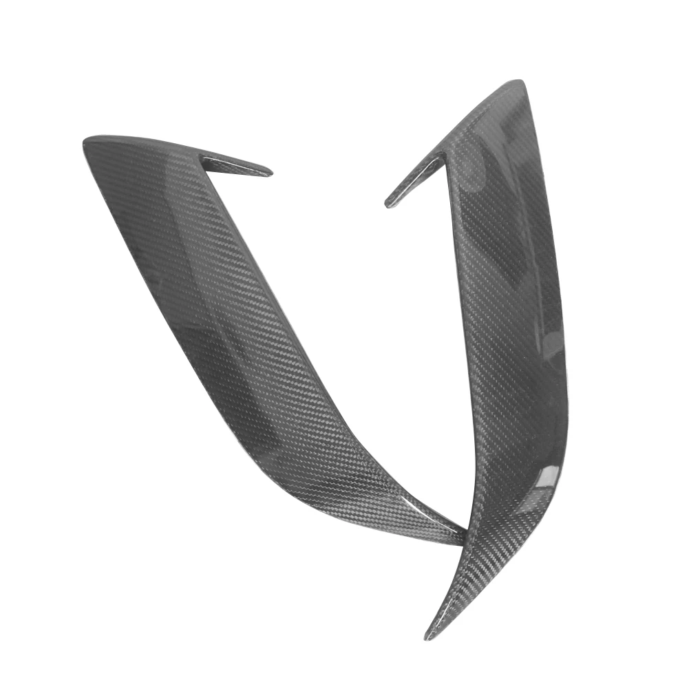 Carbon Fiber Car Side Splitter Bumper Lip Spoiler Ahead Bumper guard Case For Ferrari 599 Coupe 2006 2007 2008 2009 2010 Tuning - - Racext 36