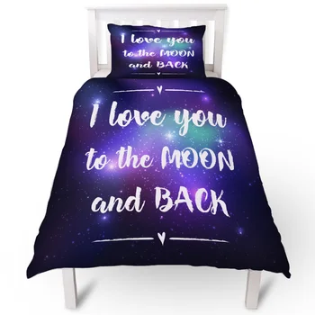 

Valentine'S Day Love Declaration Duvet Cover Pillow Case Quilt Cover Set Bedclothes Single Bedding Sets For Bed