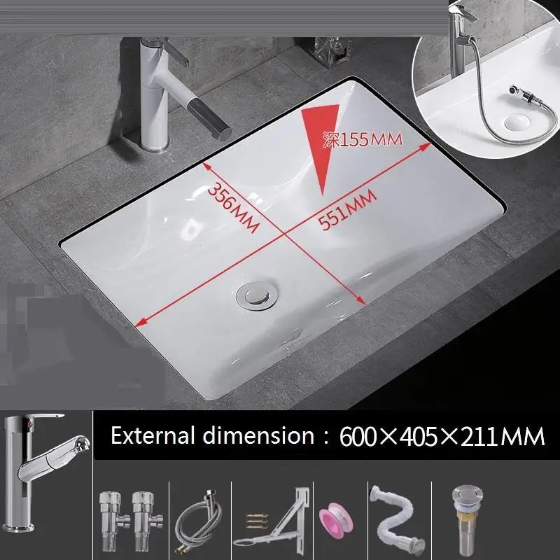 Раковина для ванной комнаты Lavagem Waschtisch Da Appoggio Lavatorio Umywalka Cuba Para Bassin Lavandino Bagno Lavabo Pia Banheiro - Цвет: MODEL I