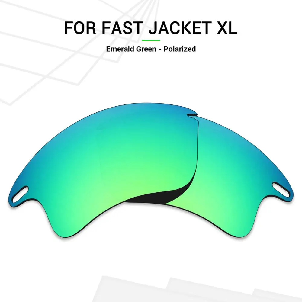 Mryok поляризованные Сменные линзы для солнцезащитных очков Оукли фаст куртка XL изумрудно-зеленый