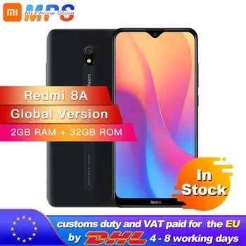 

Global Version Xiaomi Redmi 8A 32GB 2GB Smartphone Snapdargon 439 Octa core 12MP AI Camera Type-C 5000mAh