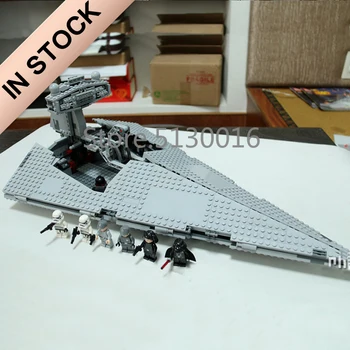 

In Stock 05062 The Imperial Super Star Destroyer 1487pcs Star Movie Wars Model Building Blocks Compatible with 75055 Toys
