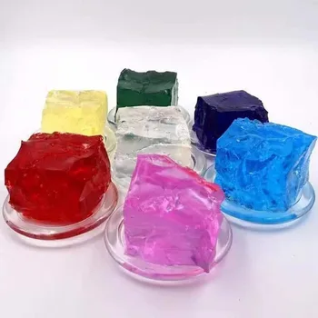 

candle raw materials Jelly wax DIY crystal wax material Transparent crystal wax Glass jelly wax 1kg