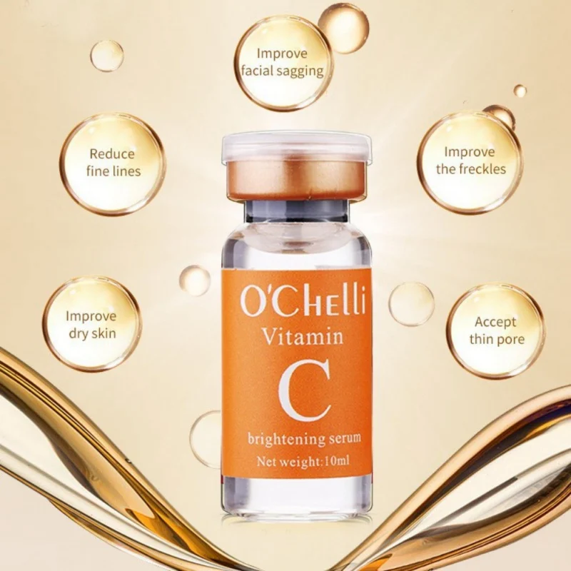 Эффективный Новый 10 мл Витамин С Сыворотка отбеливающая и антивозрастной