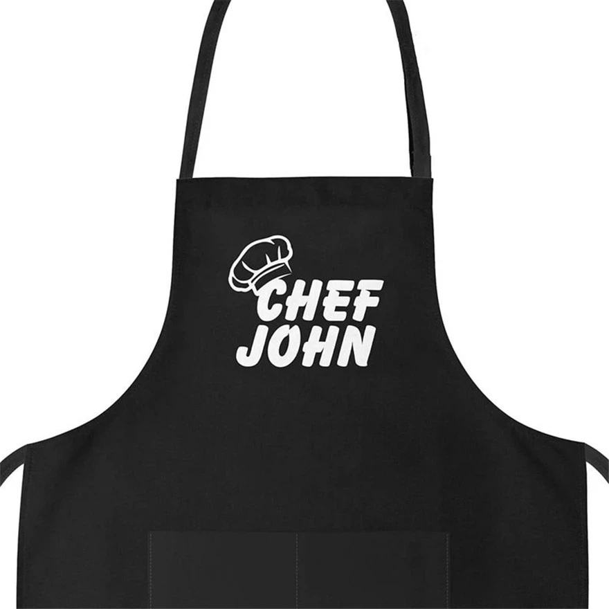 Personalized Chef Hat and Chef Apron Kitchen Craft Name Men Home Kitchen Cooking Uniform Baker Sets Gifts Apron